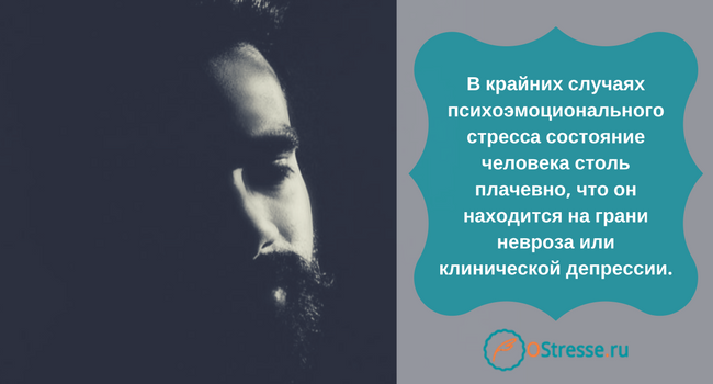 Тяжелое психологическое состояние