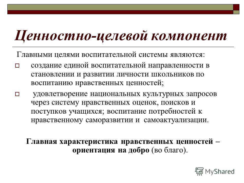 Формирование нравственных ценностей подростков на материале уроков литературы