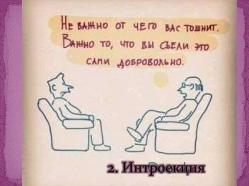 Интроекция в психологии – жертвы