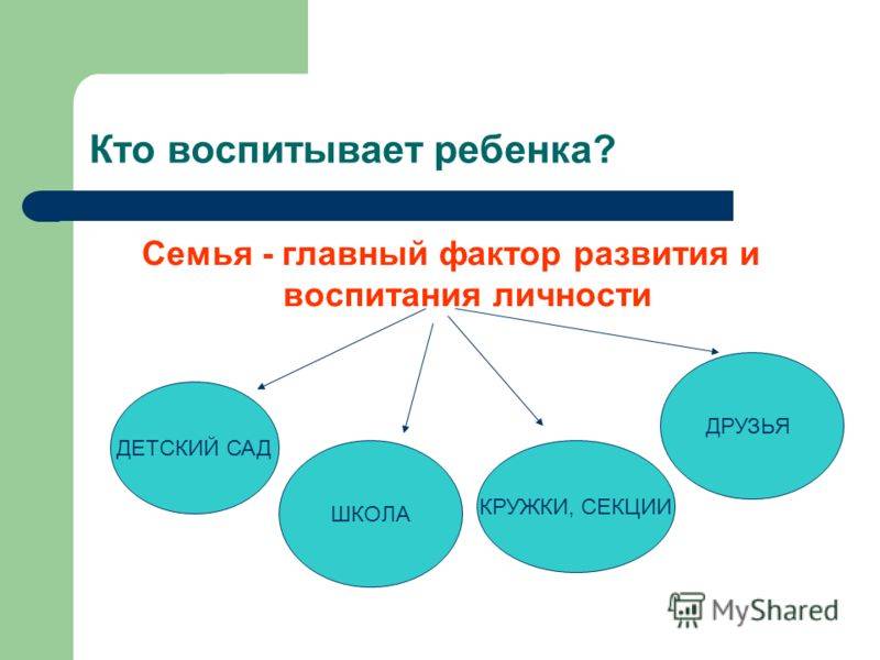 Влияние семьи на формирование личности ребенка проект 10 класс