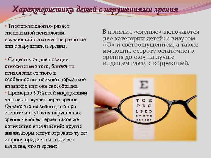 Психология нарушений зрения • академия зрения | официальный блог