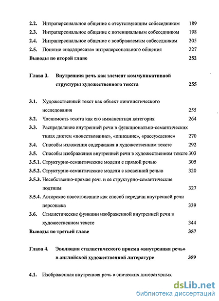 Внутренняя речь википедия