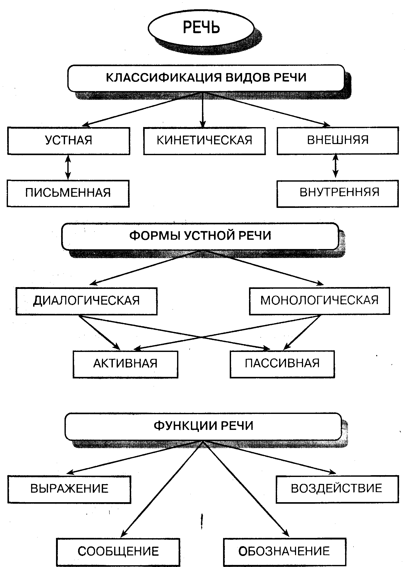 Структурно логическая схема мышления