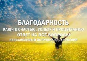 Как чувство благодарности делает жизнь лучше