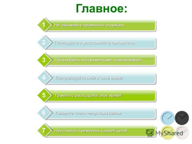 Базовые основы персонального тайм-менеджмента: учимся жить эффективнее