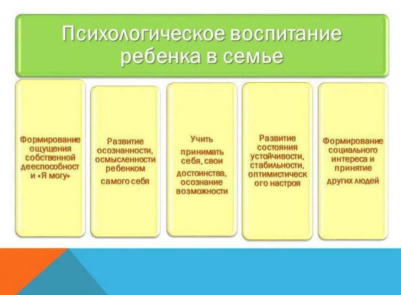 Основные понятия психологии воспитания консультация на тему